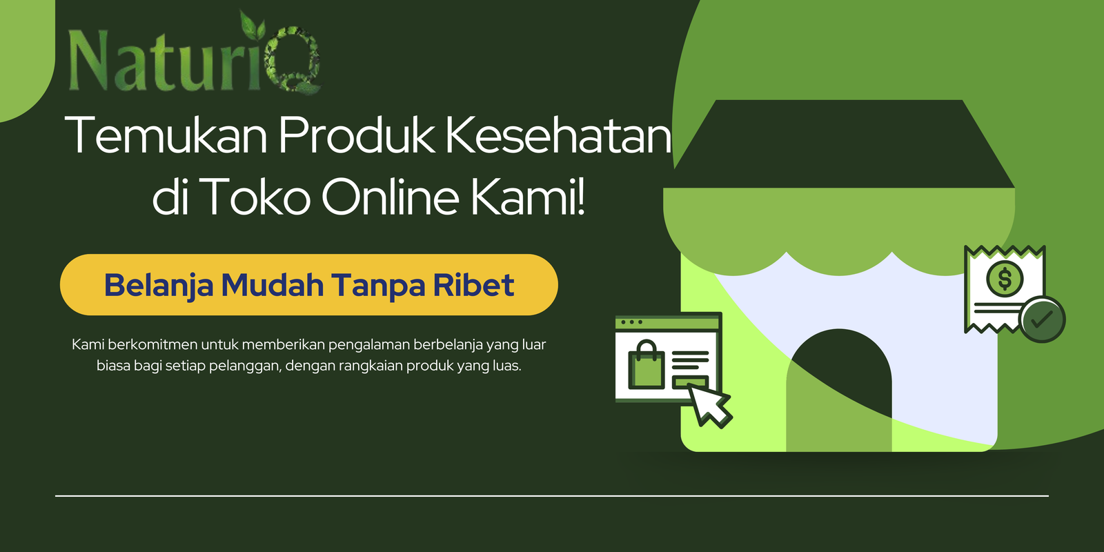 Banner Naturiq herbal pilihan